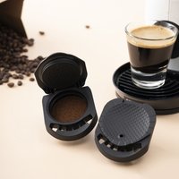 1Pc Refillable Reusable Coffee Capsule Adapter for Dolce Gusto Coffee Capsule Convert Compatible with Genio S Piccolo XS Machine