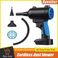 Cordless Electric Powerful Air Blower For Makita 18V Battery Portable Air Gun Garden Leaf Blower Dust Blowing Power Tools
