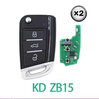 2Pcs/Lot KEYDIY KD ZB15 ZB Smart Key Keyless go Remote Car Key Remote for KD Tools