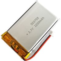 2/5/10/20Pcs 3.7V 1200mAh 503759 Lithium Polymer Ion Battery 2.0mm JST Connector