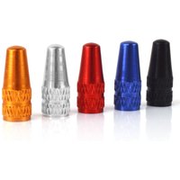 AliExpress Aluminum Alloy valve caps for road bike and MTB, air valve cover for road bike, tire, wheel, French, bicycle accessories, 4PCs