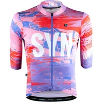 Syn Cycling Jersey Men Bike Top MTB Bicycle Shirt Mountain Road Riding Clothing Cyclist biking summer Blouse Mountain Jersey
