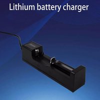 Security Battery Charger Single Slot For Lithium Battery USB Single Slot Li-ion Rechargeable Battery Charger Universal
