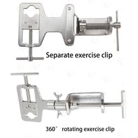 JMCKJ Adjustable Metal Practice Lock Vise Clamp Locksmith Tools Softcover Type Practice Lock Vise Clamp High Quality