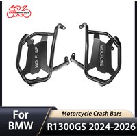For BMW R1300GS R1300 GS 2024-2026 Lower Crash Bar Engine Guard Motorcycle Stung Cage Bumper Stainless Steel
