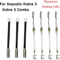Thermistor for Anycubic Kobra 3, Kobra 3 Combo Heating Tube 24V 50W Cartridge Heater Kobra 3 Hotend Accessories Thermistor