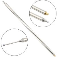 5.6m/18.4ft GP-Telescopic Antenna, V-Type, M10 External Thread, Suitable For Amateur Radio Enthusiasts And DIY Shortwave Antenna
