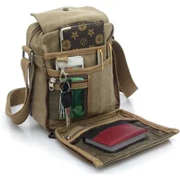2024 men's bags Canvas bag fashion men messenger bags high quality brand bolsa feminina shoulder bags Shoulder strap handbags