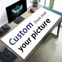 Custom Photo Print Gaming Desk Mat, Personalized Mouse Pad, Anti-Slip Base Keyboard Pad For PC Laptop