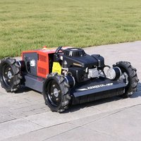 Customized tracked portable small electric lawn mower and low-noise gardening tools, suitable for use on family farms