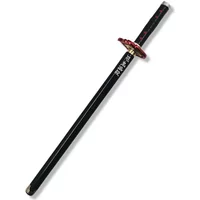 Demon Styles Anime Model Gel Pen 0.5mm Black Refill with Pen Rack Cosplay Prop Student Gifts Slayer Weapon Sword Birthday Toys