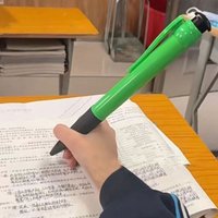 New Plastic Big Ballpoint Pen Large Novelty Toy Oversize Writting Pen Props Toys Fun Gift Huge Neutral Pen Stationery