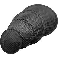 2pcs 35/43/55/65/94/105/115mm Speaker Carbon Fiber Dust Cap Bass Subwoofer Dustproof Dome Cone Cover Speaker Repair Parts