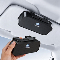 Volkswagen Car Sun Visor Glasses Case Sunglasses Holder For VW GTI Polo Golf Passat B6 Tiguan Arteon Jetta Beetle T-ROC ID.4 CC