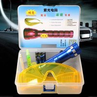 auto Refrigerant Leak Detector Kit Flashlight AC Leak Detection Tool Kit Professional Car Leakage Tester For Auto AC Repair Tool