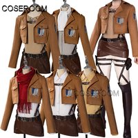 Survey Corps Cloak Cape Attack on Titan Shingeki no Kyojin Eren Jaeger Mikasa Levi Ackerman Hange Armin Historia Cosplay Costume