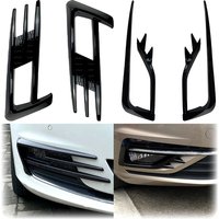 2x 2012 To 2019 For Volkswagen Golf 7 Golf 7.5 MK7 MK7.5 TSI TDI Front Bumper Lip Fog Light Lamp Grille Cover Trim By ABS
