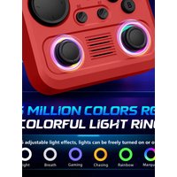 R36T MAX Retro Handheld Game Console 4.0 Inch IPS Screen RK3326 CPU EmuELEC System Built-in 22000+ Games Portable Video Game