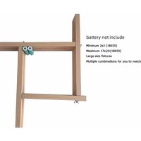 Batterie-Befestigungsrahmen 18650 Batteriepack-Punktschweißgerät Universelle Halterung 21700 Lithium-Batterie-Schweißhalterung Verstellbare Batteriehalterung