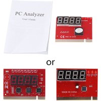 PC Analyzer Diagnostic Post Card Motherboard Tester with LED for PCI Mian Board