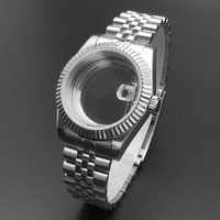 Neiton – boîtier de montre en verre saphir pour hommes, 36mm/40mm, adapté au mouvement NH36 NH34 NH35, à la mode, étanche, en acier inoxydable