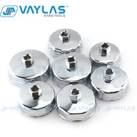 1PC Car Oil Filter Cap Wrench Socket 1/2" Square Drive 64-89mm Multi Size End Cup Oil Filter Removal Wrench Auto Repair Tool