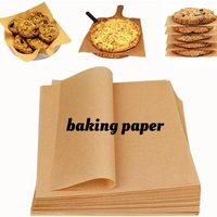 50/100pcs Pre-Cut Parchment Paper - Non-Stick for Baking Cooking Grilling Air Fryer Steaming Baking Sheets Baking Paper