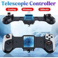 JK02 2 in 1 Telescopic Gamepad Controller Semiconductor Radiator Game Cooler Handle For IOS/Switch/Android Mobile Phone Gaming