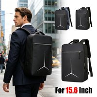 Anti Theft USB Waterproof Hard Shell EVA Laptop Backpack Business Travel Motorcycle Rucksack for Men Fashion