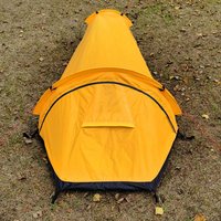 1 Set Practical Outdoor Tent Good Ventilation Ultralight Backpacking Tent Single Person Camping Tent