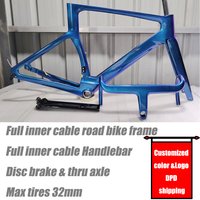 CECCOTTI Factory RF26 Road Bike Frame Disc Brake Carbon Frame Full Hidden Cable Aero Bicycle Frameset warranty 2 years