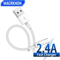 Original Nalon white Micro USB Cables Android Date micro-usb Cord For Samsung Huawei Xiaomi redmi Mobile Phone Access 1/1.5/2/3m
