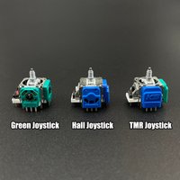 ZUIDID 2pcs Blue Hall Effect Electromagnetic Rocker Green Original Analog Thumb Sticks Joystick For Xbox One Elite 2 Controller