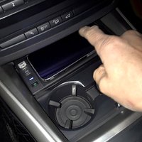 Chargeur de téléphone pour console centrale de voiture, support de charge sans fil 15w, pour BMW X5 F15 X6 F16 2014 2015 2016 2017 2018