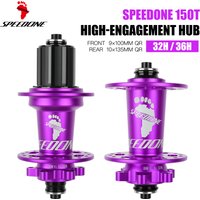SPEEDONE SNIPER 150T Bike Hub Planet Gear 4 Bearing 32H 36H Ultra Lubricant Noisy Cube Downhill 10x135mm QR Bike Accessories