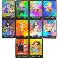 Proxy ONE PIEC DON!! Card Kumamon & Luffy Premium Card Collection Kumamoto Special Japanese TCG Game Collection Card
