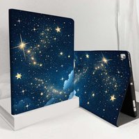 Cartoon Starry Night Sky Clouds For Samsung Galaxy Tab S11 S10 S9 S8 S7 S6 A11 A9 A8 A7 10.5 10.4 Lite FE Plus Inch Tablet Case