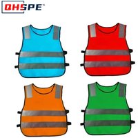 Kids Students Night Safety Reflective Vests Road Traffic Warning Vest for Children Reflective Reflector Vests Clothing Jacket