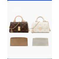 Lightweight Silk Lined Inner Bag for Lv Nano Madeleine Nylon Storage Pouch Thin Bag Accessories for Handbags And Luggage