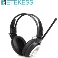 RETEKESS TR101 FM Kopfhörer Radio Empfänger Wireless Headset Radio Kopfhörer Empfänger Für Konferenz Simultane Interpretation