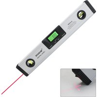SHAHE Digital Spirit Level 400 mm Aluminum Alloy Digital Protractor Angle Finder Electronic Level 360 Degree Inclinometer