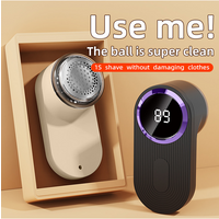 New Lint Remover for Clothing LED Digital Electric Pellet Fluff Remover USB Rechargeable Fuzz Fabric Shaver Sweater Dropshippin