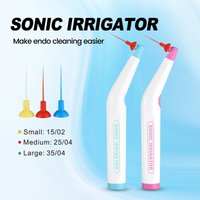 60 PCS Tips Dental Instrument Endo Cleaning Single Press Button Sonic Irrigator Dentistry Instrument For Endo Root Canal