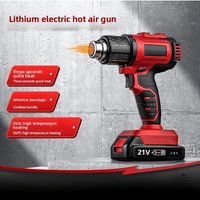 Heat Gun Rechargeable Electric Baking Handheld Temperature Regulation High Power Welding Gun Wireless