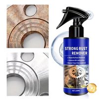 Rust Remover Spray for Car 100ml Derusting Solution Car Iron Remover Spray for Household Vehicles Sedans SUVs RVs Trucks