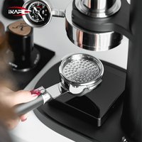 IKAPE Coffee Bottomless Portafilter Compatible with 54mm 3 ear Berivlle/58mm 2ear E61,Lamarzocco,etc.Espresso Machines