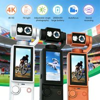 Mini Handheld Camera 1080P HD Infrared Night Vision Back Clip Camera Recorder Outdoor Sports Riding Handheld Camera Pocket3 Pro