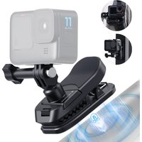 K&F CONCEPT Windshield/Magnetic/Backpack/Helmet with 3M Adhesive Strap for GoPro HERO DJI Osmo Action Insta360 1/4 Screw Adapter