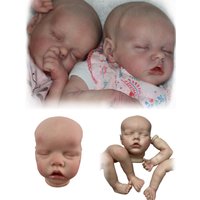 OtardDoll 16 Inch Painted Reborn Doll Kits Twins Handmade Bebe Doll Parts Accessories DIY Unassembled Reborn Kits