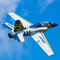 FMS 70mm Ducted Fan EDF Jet Viper V2 Model RC Airplane Remote Control Electric Aircraft Model Assembled Foam Machine Fixed Wing